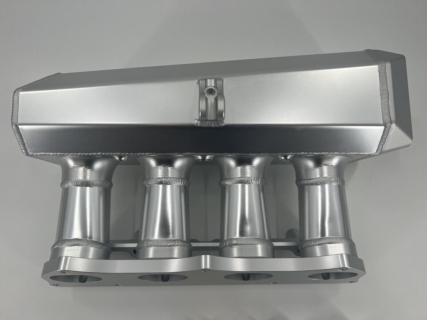 90mm K Series engine intake manifold by Jack Spania Racing for K20 and K24 engines, with side feed plenum for EG, EK, DC2, and RSX.