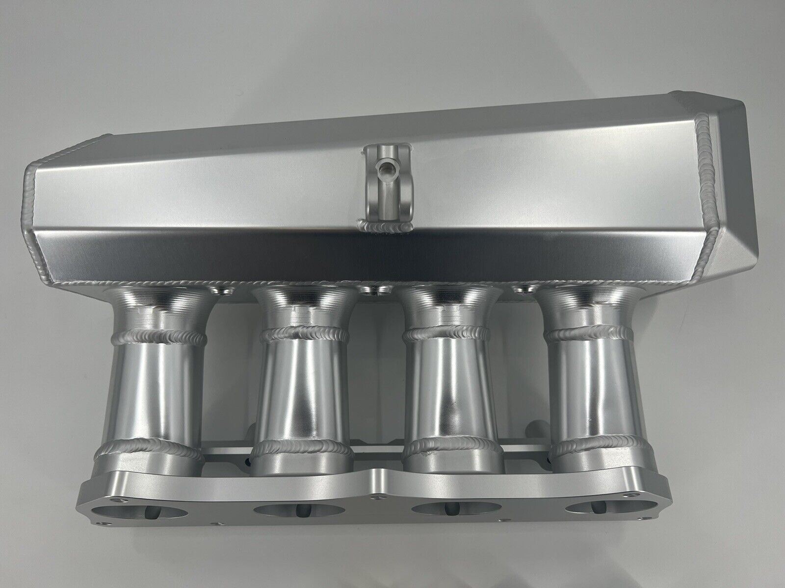 90mm K Series engine intake manifold by Jack Spania Racing for K20 and K24 engines, with side feed plenum for EG, EK, DC2, and RSX.