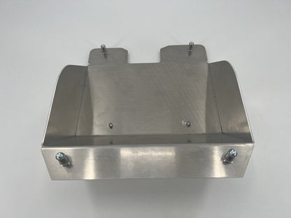 Exterior view of Jack Spania Racing AWD rear differential cover for Honda Acura Civic EG EK all-wheel drive system.
