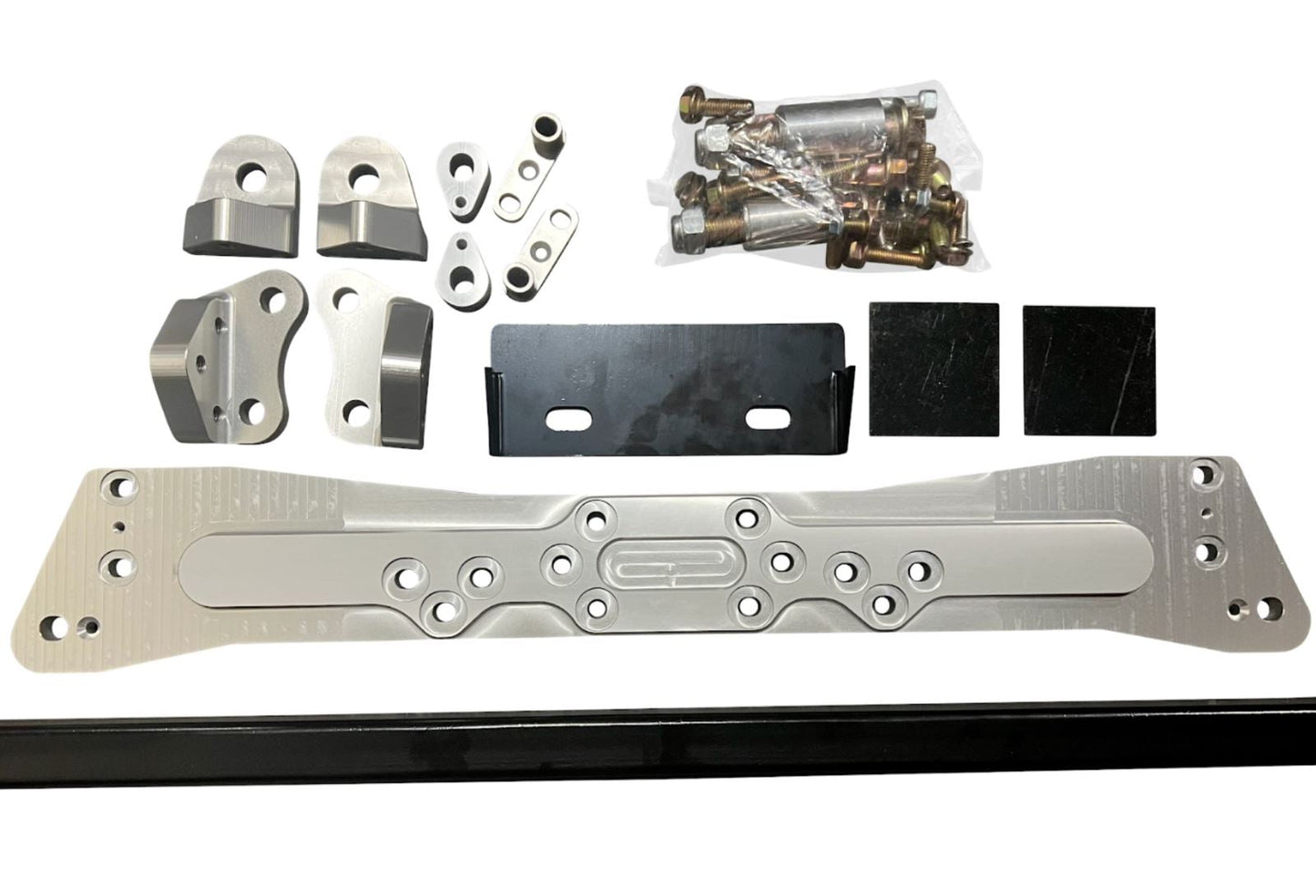 Jack Spania Racing AWD rear differential brace kit for Honda Civic EG and DC2 models, 92-95 and 94-01 transmission parts
