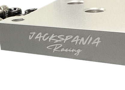Billet IACV Rotation Plate for K20 K24 K Series throttle body by Jack Spania Racing, engine part for K swap removal.