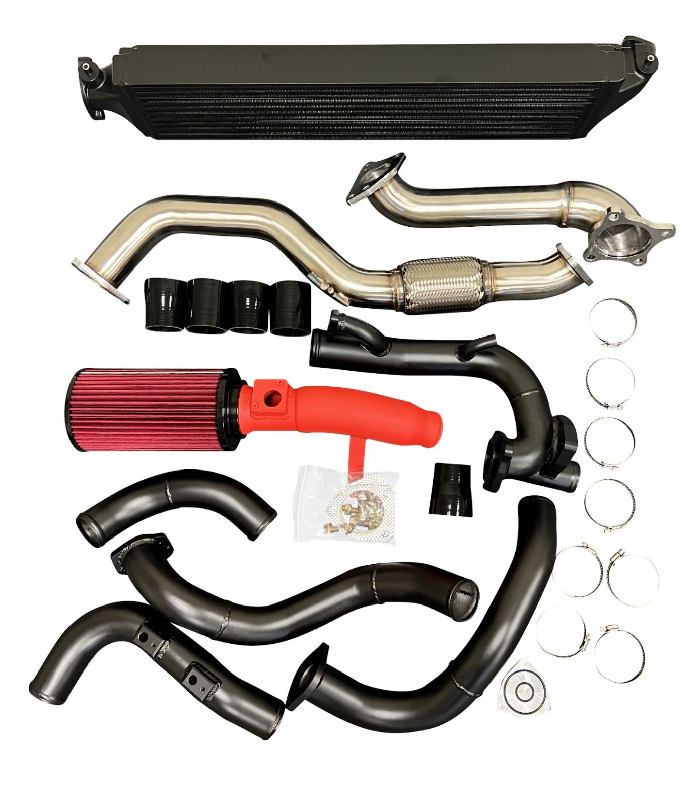 Honda Civic 1.5T Intercooler Front Pipe Cold Air Intake Water Inlet Stage 2 Kit - Jack Spania Racing
