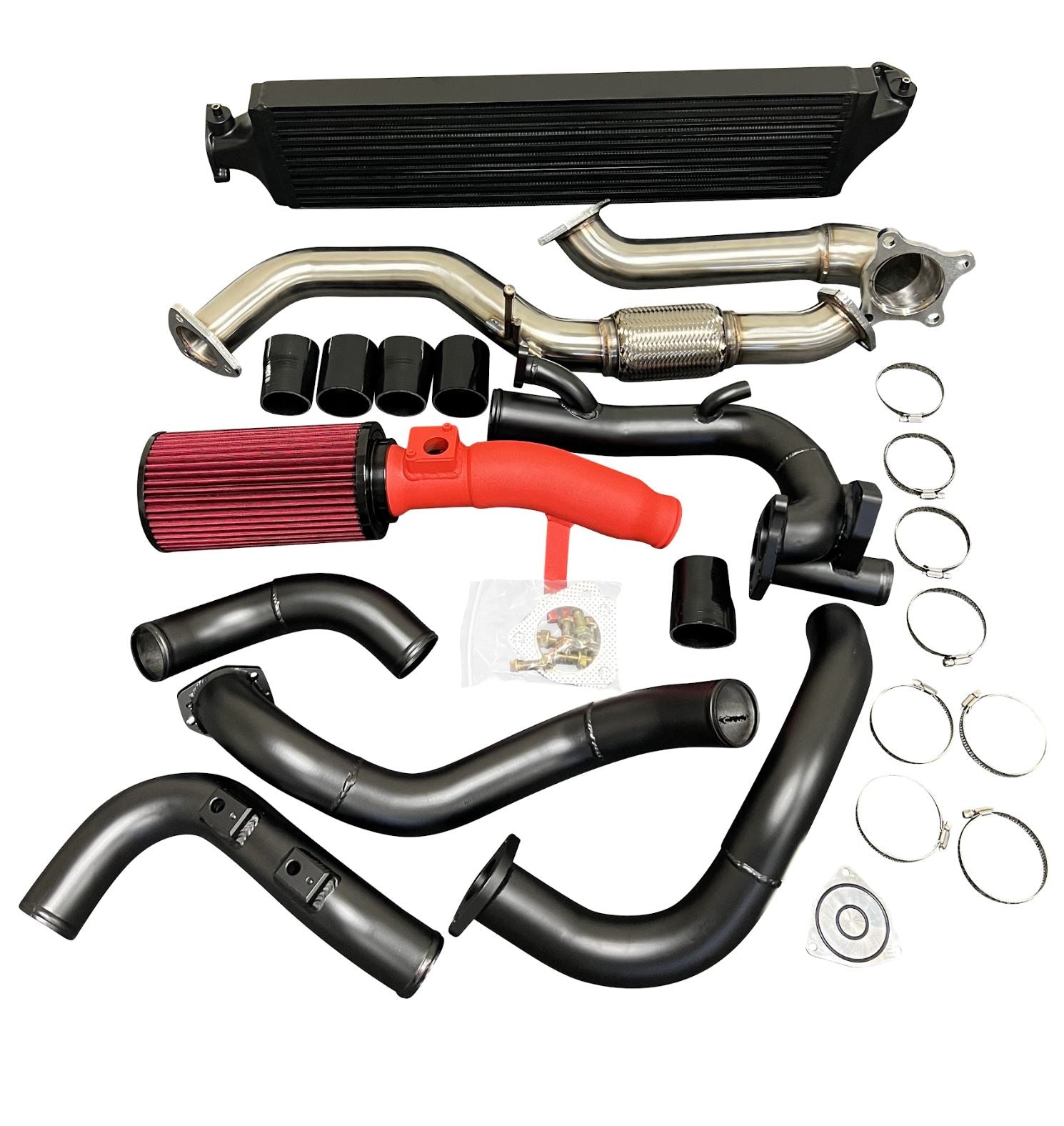 Honda Civic 1.5T Intercooler Front Pipe Cold Air Intake Water Inlet Stage 2 Kit - Jack Spania Racing
