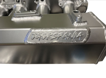 Jack Spania Racing K Series sheet metal intake manifold for K20Z3, K24, and K swap engines on EG and EK chassis.