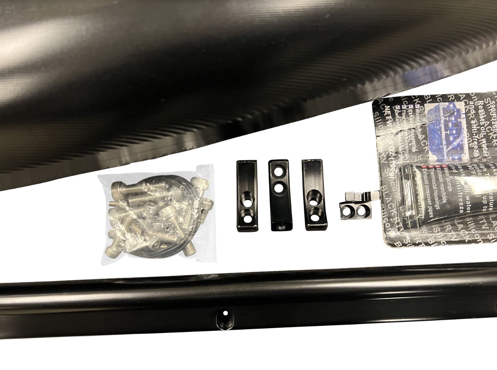 Fully billet 2JZ GTE intake manifold with 12 injector fuel rail and throttle body, by Jack Spania Racing for engine performance.