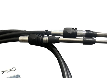 JackSpania Racing Race Spec Performance Shifter Cables for Honda Acura 04-08 TSX and 03-07 Accord transmission parts