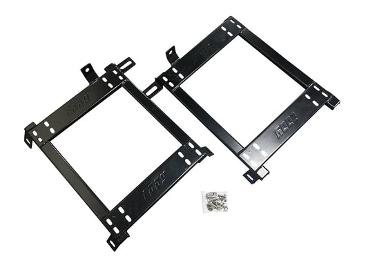 Honda Acura Civic EG EK DC2 seat base mount bracket by Jack Spania Racing, engine part for secure seat installation.
