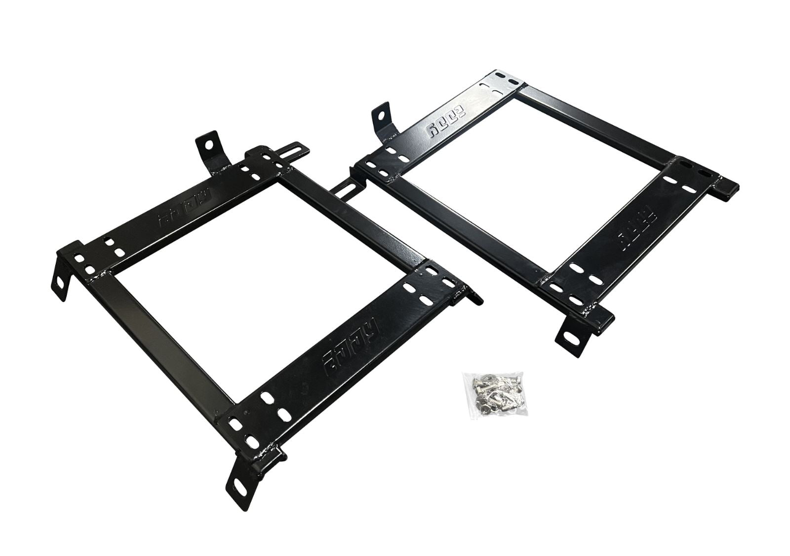 Jack Spania Racing seat base mount bracket for Honda Acura Civic EG EK DC2 engine parts, showing the sturdy metal bracket and mounting points.