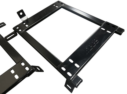 Jack Spania Racing seat base mount bracket for Honda Acura Civic EG EK DC2 engine parts, showing the metal bracket with mounting holes.