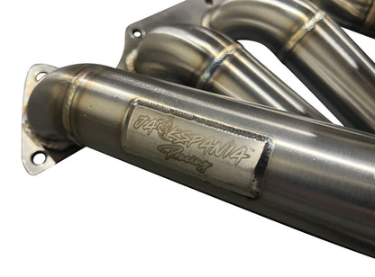 Jack Spania Racing B Series T3 T4 top mount turbo manifold pipe for GSR B16 B18 B20 Civic Si DC2, 44mm exhaust part