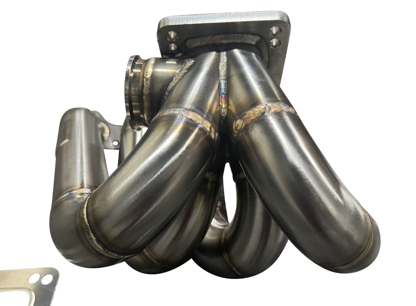 Jack Spania Racing B Series T3 T4 Top Mount Turbo Manifold Pipe for GSR B16 B18 B20 Civic Si DC2, 44mm exhaust part