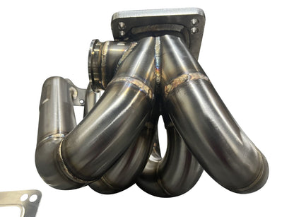 Jack Spania Racing B Series T3 T4 Top Mount Turbo Manifold Pipe for GSR B16 B18 B20 Civic Si DC2, 44mm exhaust part