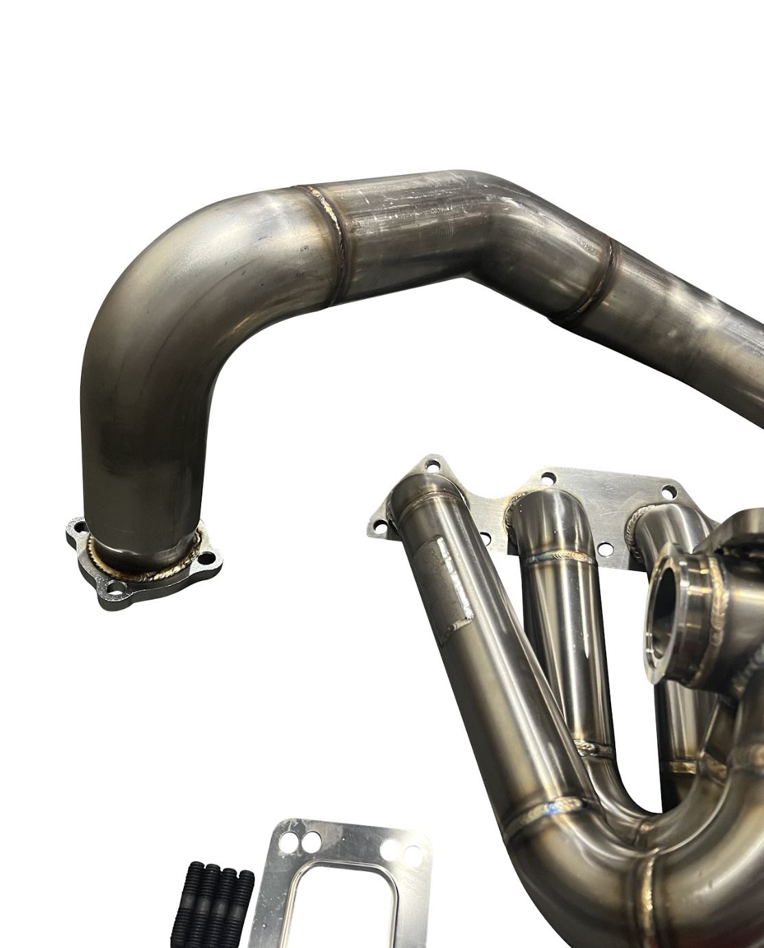 Jack Spania Racing B Series T3 T4 top mount turbo manifold pipe for GSR B16 B18 B20 Civic Si DC2 exhaust part