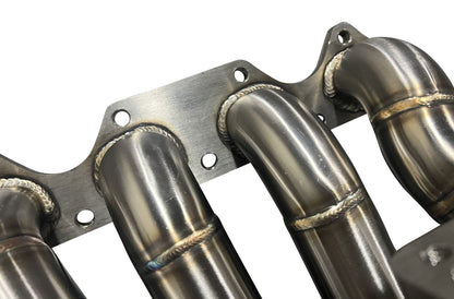 Jack Spania Racing B Series T3 T4 Top Mount Turbo Manifold for GSR B16 B18 B20 Civic Si DC2, 44mm exhaust pipe