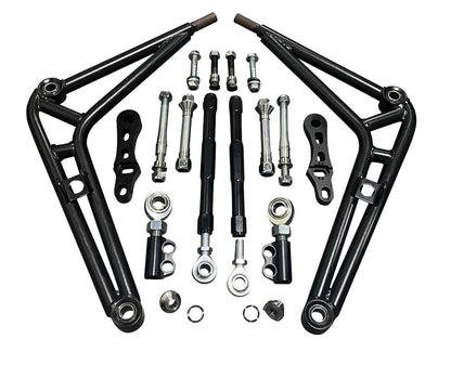 Jack Spania Racing adjustable drift lower control arm kit for BMW E36, wide angle front steering transmission part, high-performance upgrade