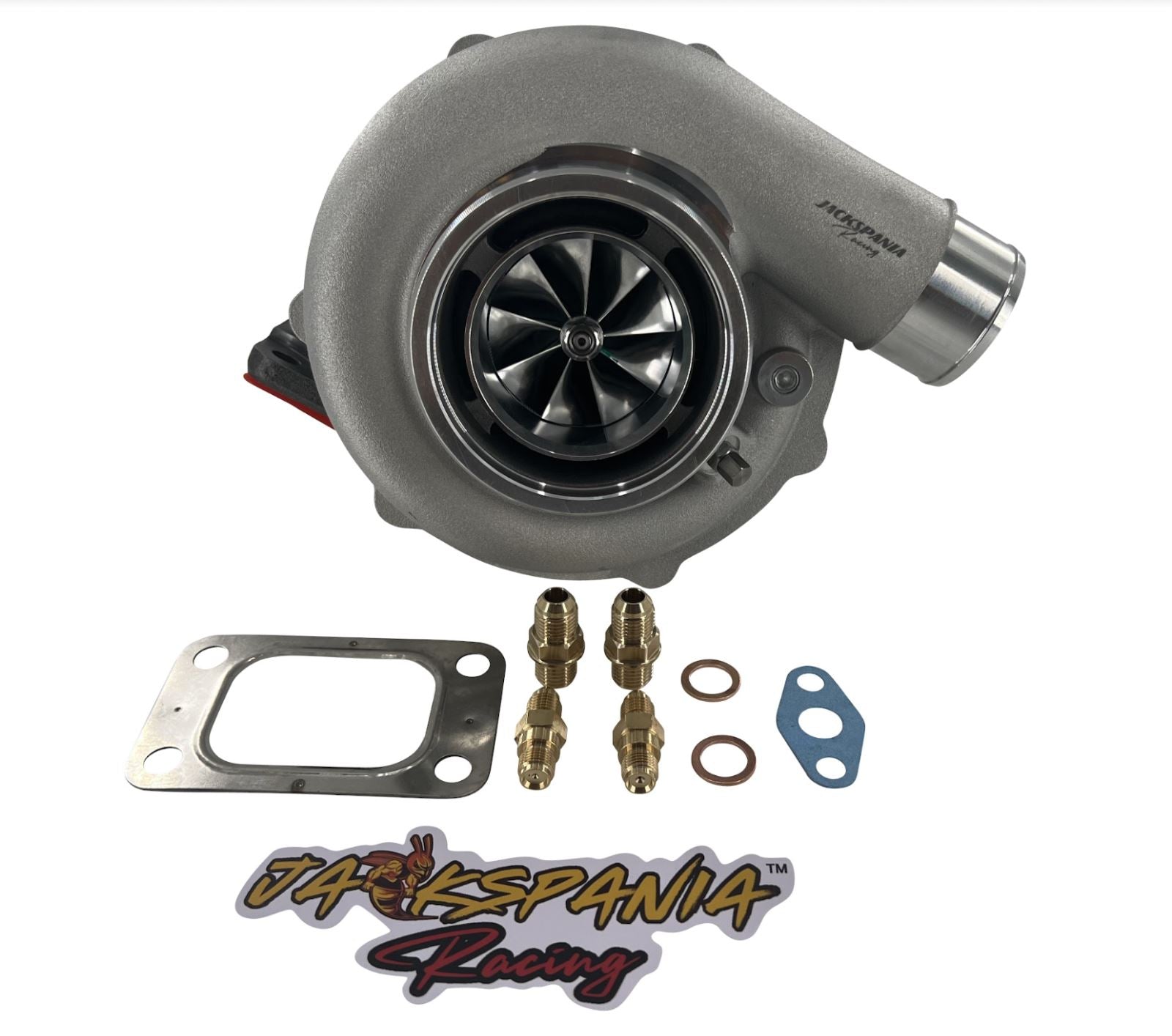 Billet Wheel 6255G Dual Ball Bearing Turbocharger Turbo HP Rating 900 T4 .82 A/R - JackSpania Racing
