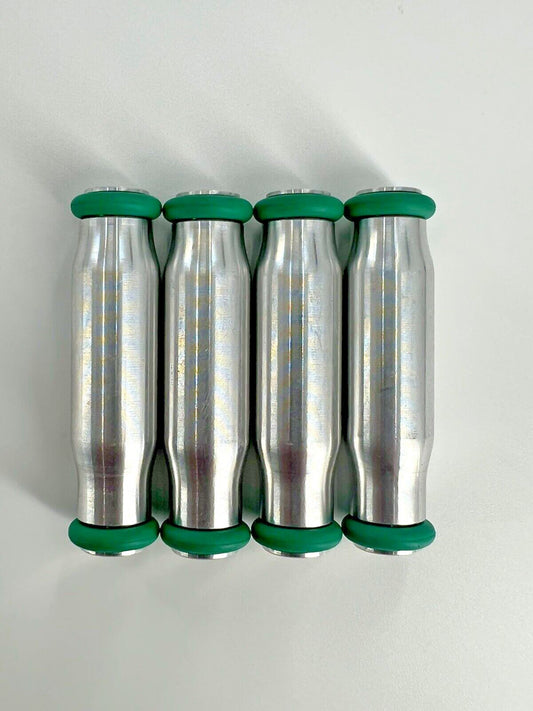 Set of four Bosch Style blank dummy injectors for Gato Skunk2 8 injector manifolds by JackSpania Racing, engine parts.