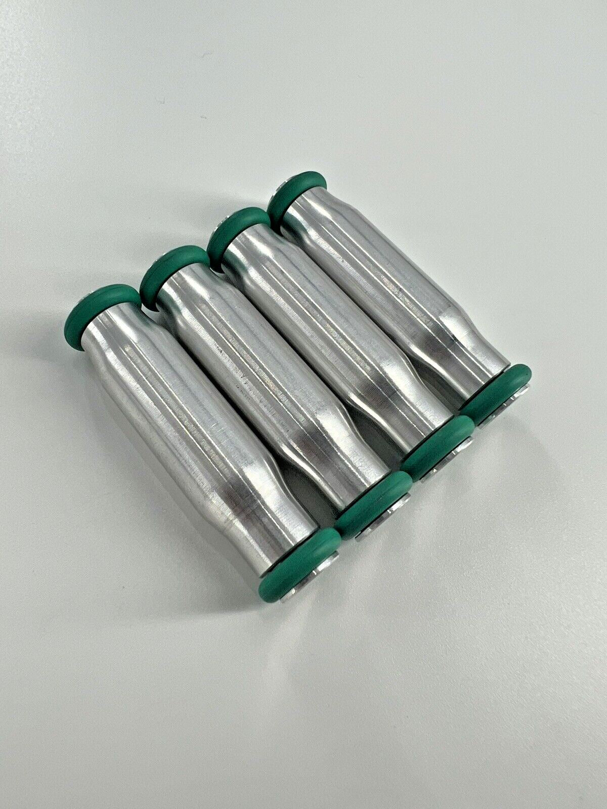 Set of four Bosch Style blank dummy injectors for Gato Skunk2 8 injector manifolds, engine parts by JackSpania Racing.