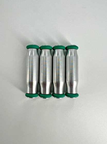 Set of four Bosch Style blank dummy injectors for Gato Skunk2 8 injector manifolds, designed by JackSpania Racing.