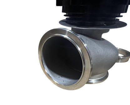 Universal 60mm V-band flange clamp for wastegate EWG, engineered for high-performance engine applications by JackSpania Racing.