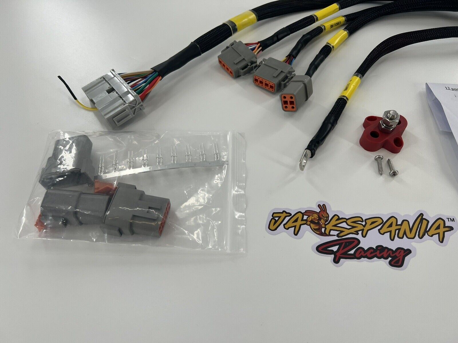 JackSpania Racing B D H Series Chassis Adapter Race Relay Fuse Box Lead Harness for engine parts