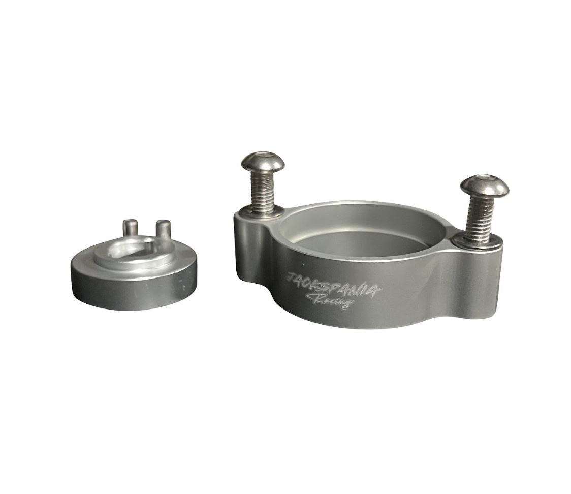 JackSpania Racing Billet B Series to K Series TPS Adapter Kit for K20 and K24 throttle bodies, engine parts for performance upgrades.