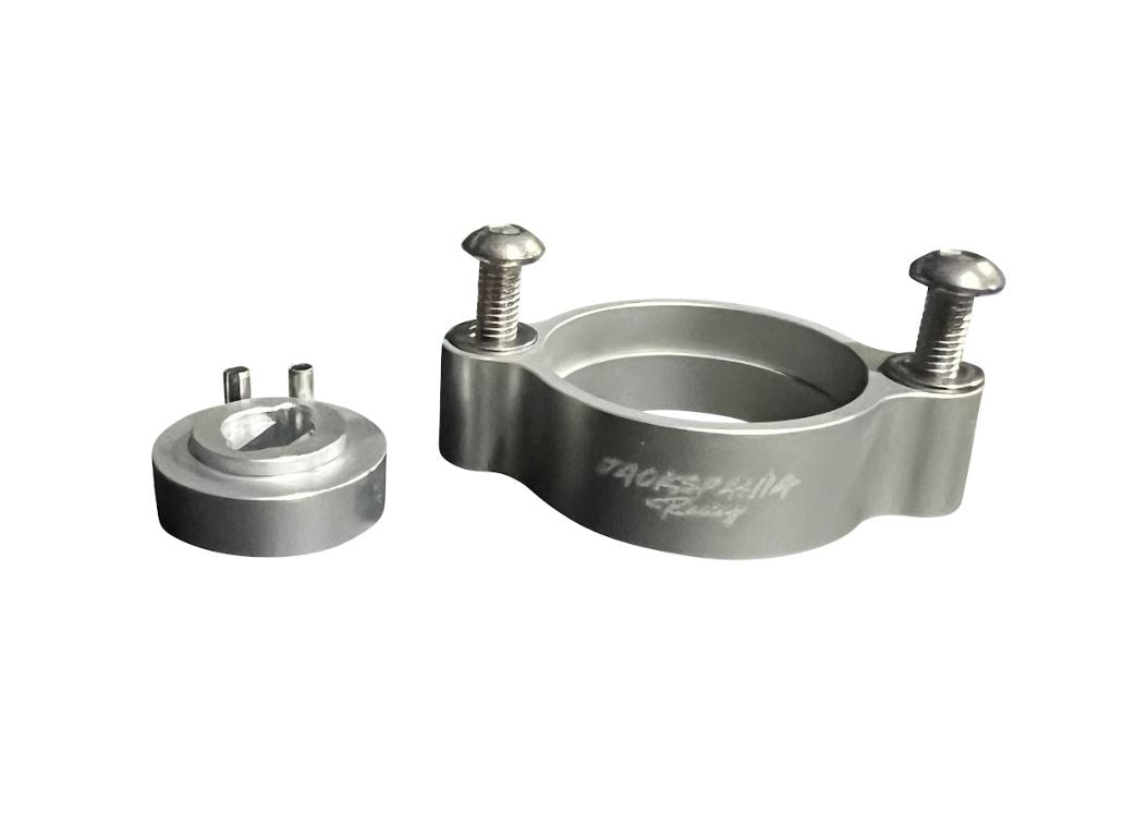 JackSpania Racing billet B series TPS adapter kit for K20 K24 throttle bodies, engine part for B to K series conversion.