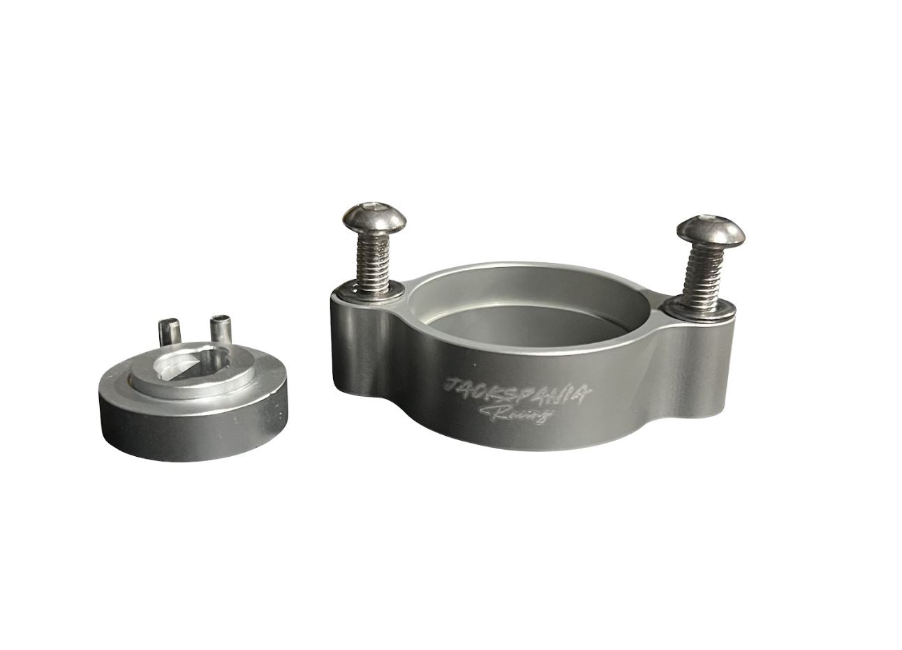 JackSpania Racing billet B series TPS adapter kit for K20 K24 throttle bodies, engine parts for B to K series conversion.
