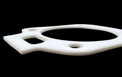 Jack Spania Racing K Series K20 K24 throttle body thermal gasket for Acura Honda Civic engine parts, showing the gasket and throttle body.