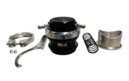 JackSpania Racing 50mm Race Port Blow Off Valve, high-flow engine part with 330 CFM, compatible with TiAL and Turbosmart turbos