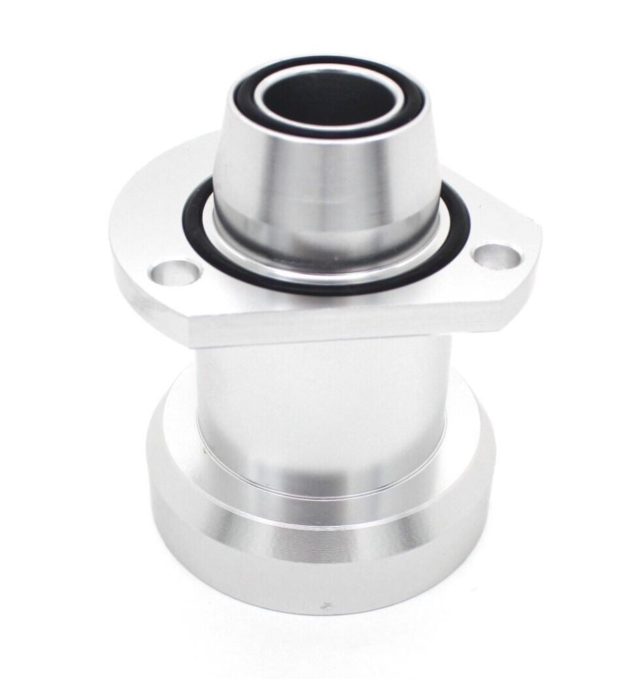 VW SSQV blow off valve adapter for HKS, compatible with Volkswagen Audi Golf MK5 MK6 2.0T EA888 engine parts by JackSpania Racing