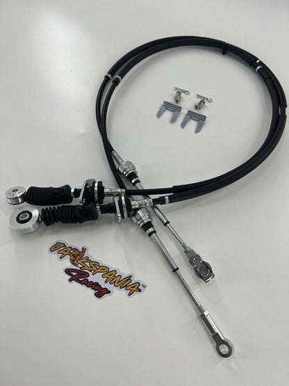 JackSpania Racing Race Spec Performance Shifter Cables for Honda Acura 04-08 TSX and 03-07 Accord K24 engine parts