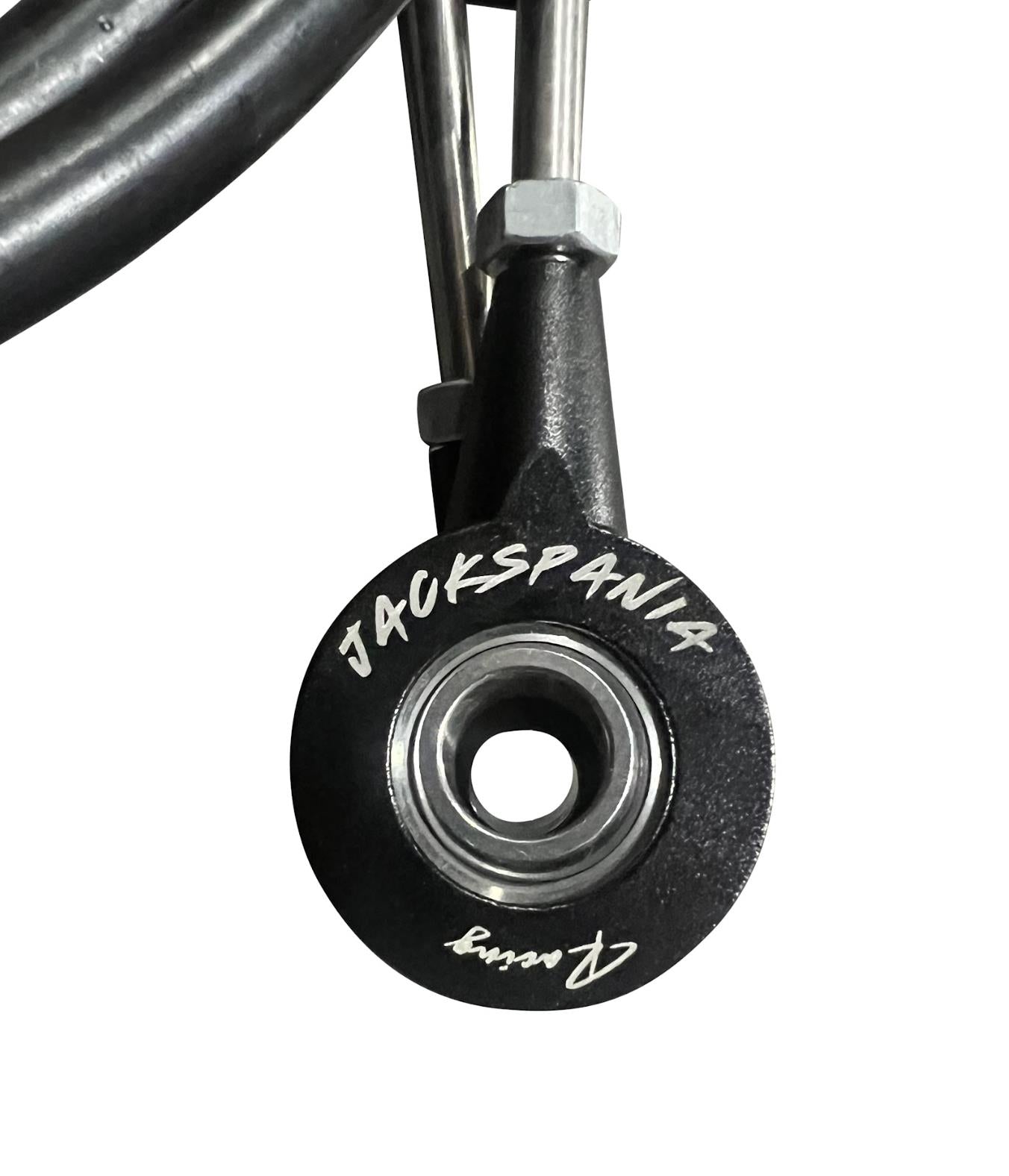 Heavy duty billet cable for 9th Gen Civic Si race spec shifter, compatible with 2012-2015 K24Z7 transmission by JackSpania Racing.
