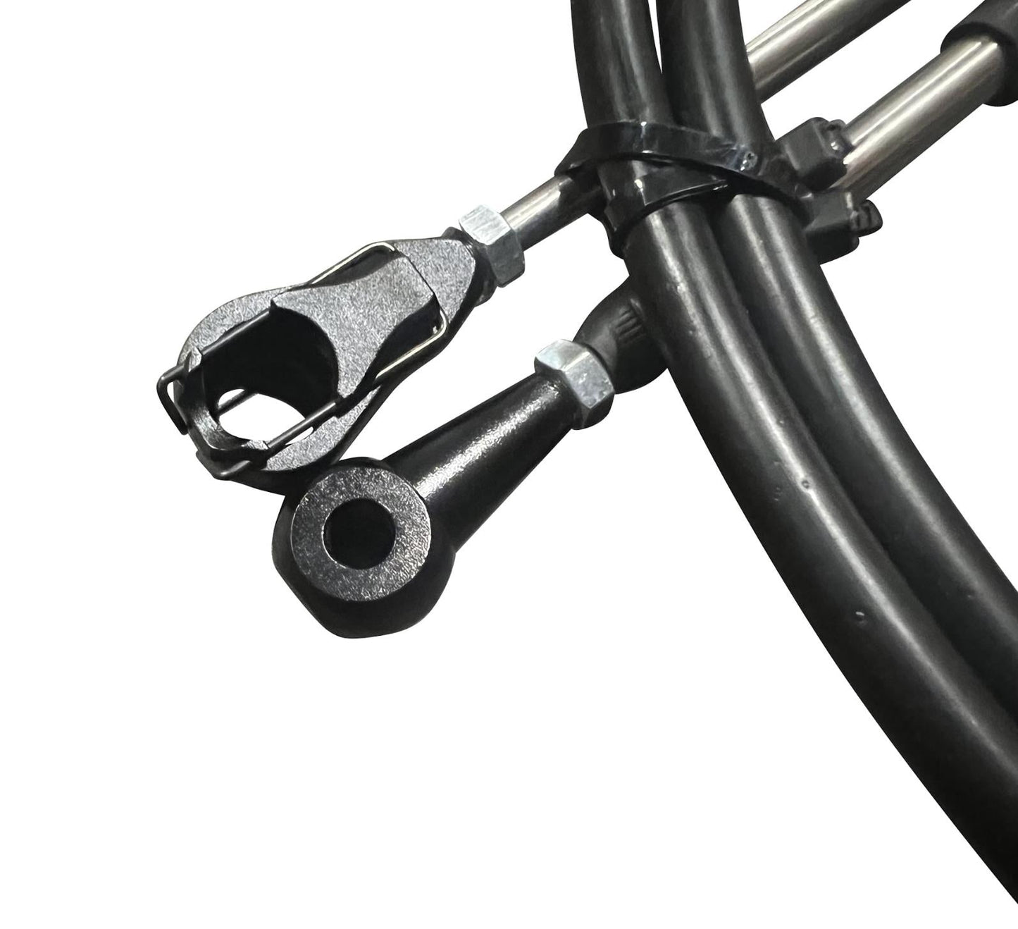 Heavy duty billet cable for 9th Gen Honda Civic Si race shifter, compatible with K24Z7 engine, by JackSpania Racing.