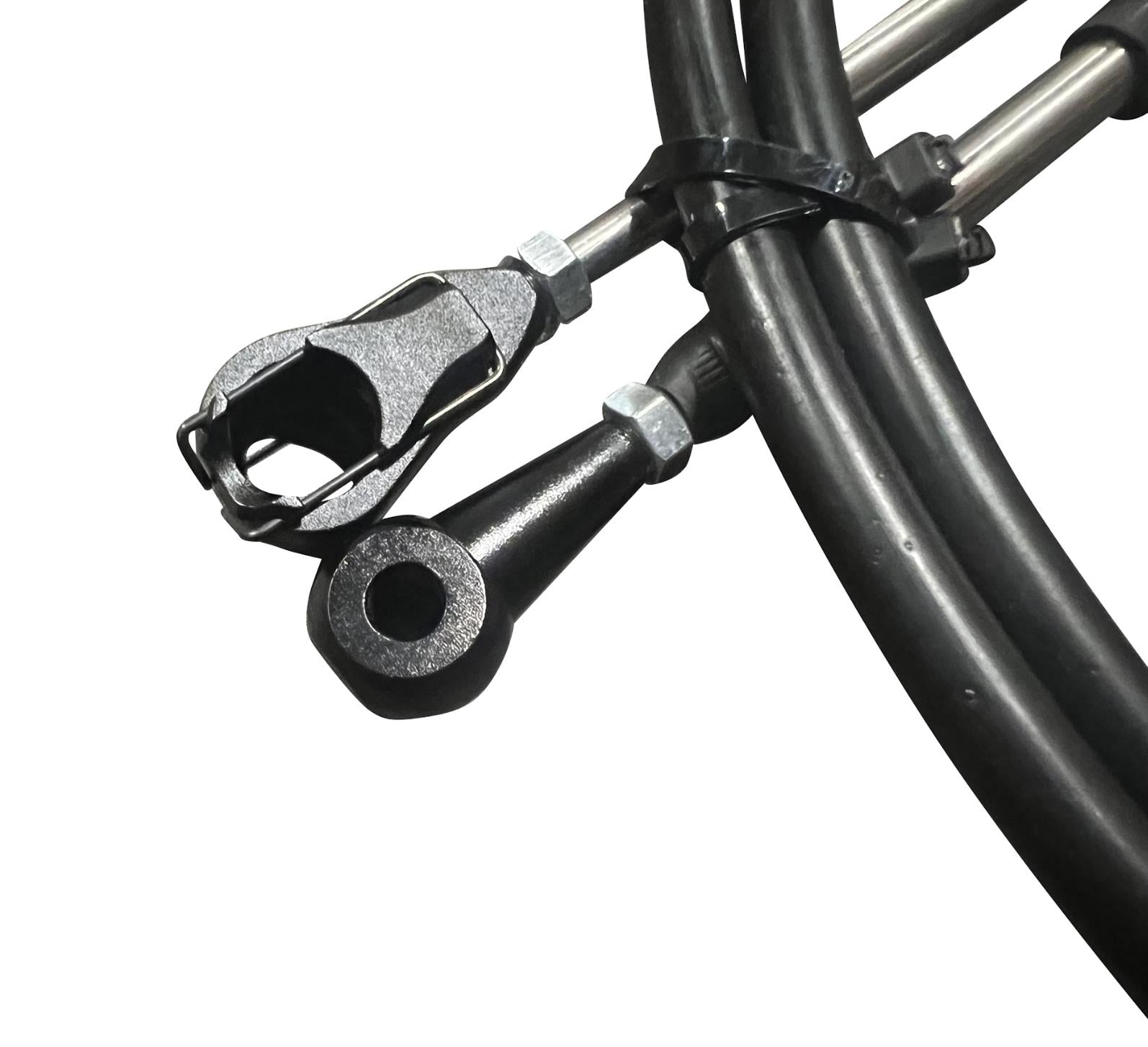 Heavy duty billet cable for 9th Gen Honda Civic Si race shifter, compatible with K24Z7 engine, by JackSpania Racing.