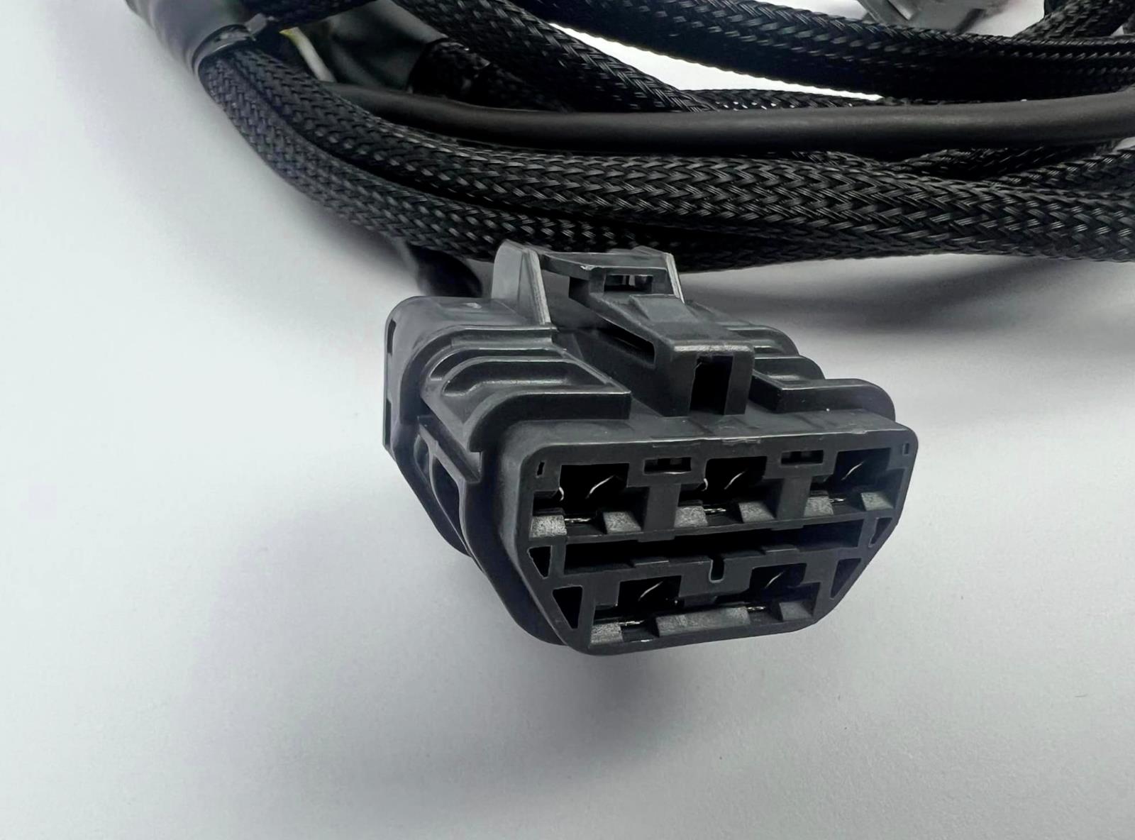 JackSpania Racing front end headlight wire tuck harness for Acura Integra DC and Civic blinkers, engine part for improved wiring.