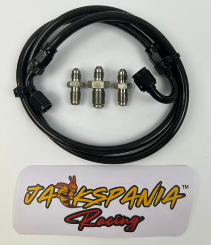 JackSpania Racing clutch line kit for Honda Acura EG EK Civic Integra DC2 transmission parts, includes clutch line components.