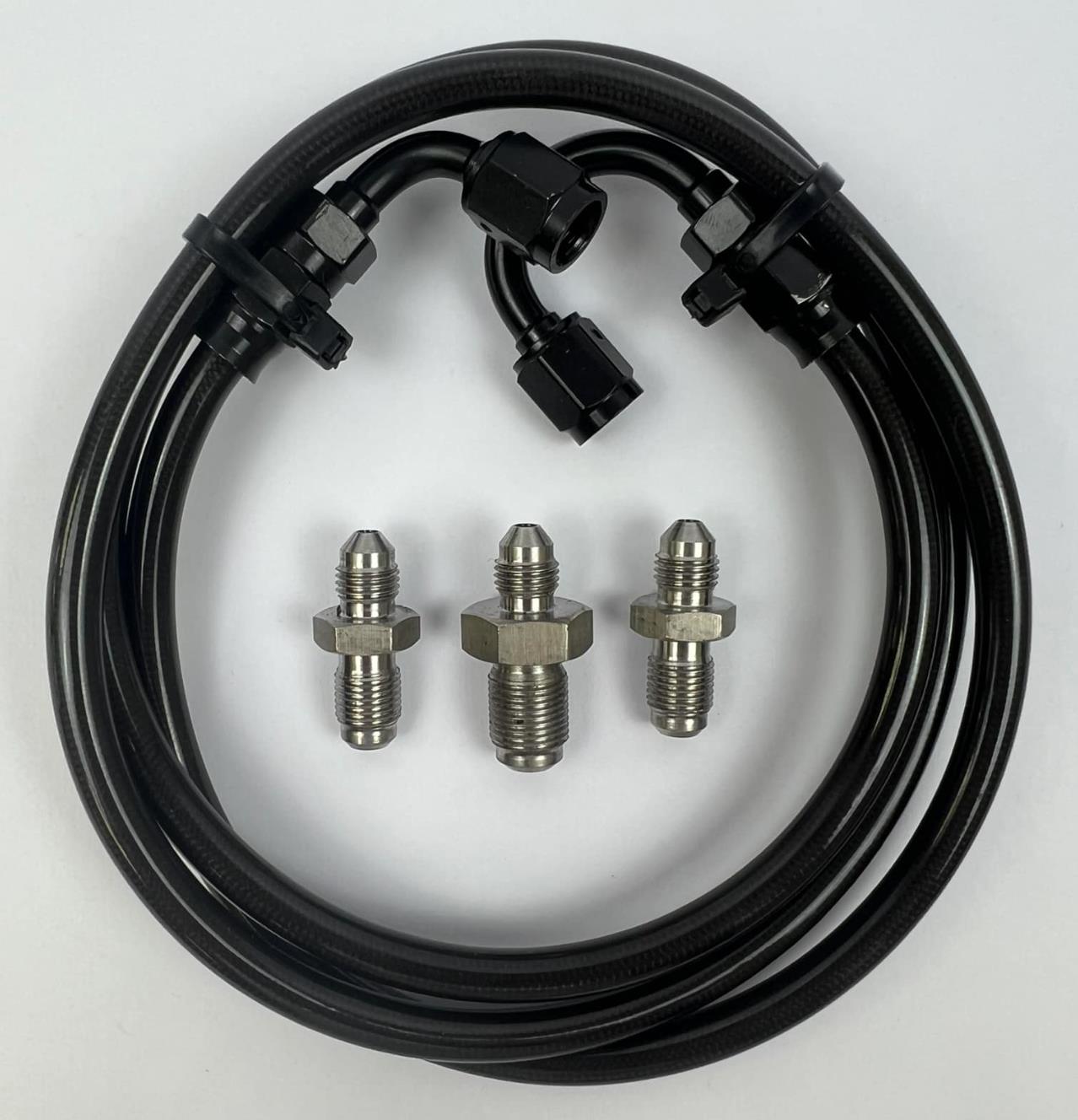 JackSpania Racing clutch slave cylinder line for K swap Civic K20 K24 EK EG DC2 CRX transmission parts, automotive clutch component.
