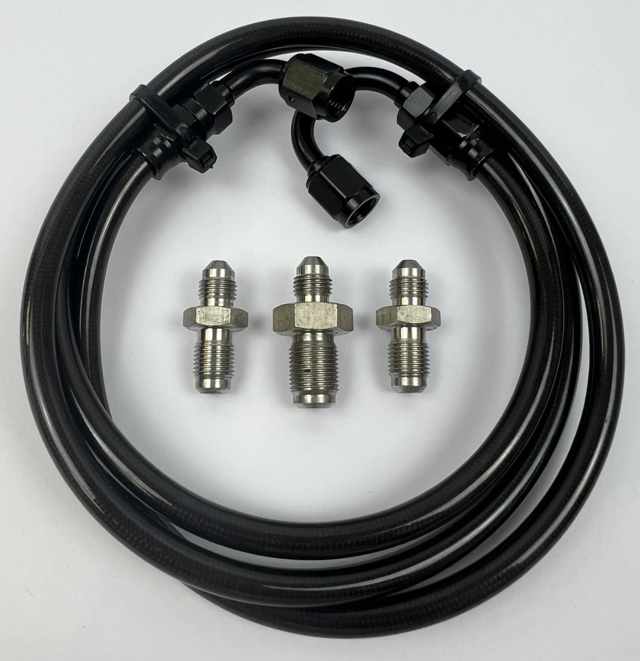 JackSpania Racing clutch line for K Swap Civic K20 K24, master to slave cylinder, transmission part for EK, EG, DC2, CRX.