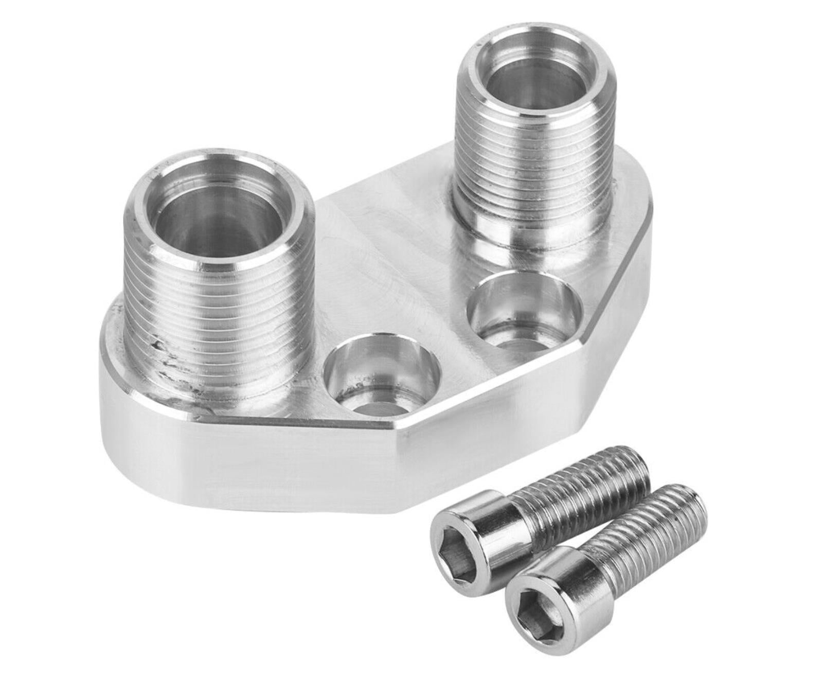 JackSpania Racing billet AC compressor adapter fitting for Sanden SD7B10 SD7B10 A/C system, suspension parts, automotive repair.