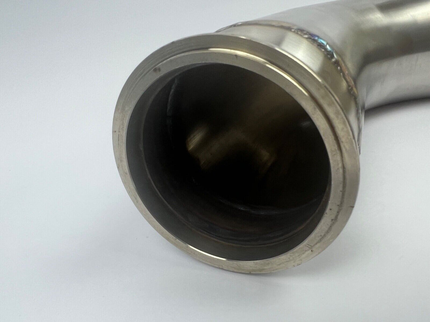 JackSpania Racing K Series Hood Exit Up Pipe and Dump Tube for top mount turbo manifold, made of durable 304 stainless steel.