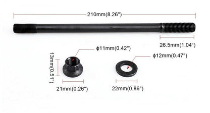 Cylinder head stud kit for Honda Prelude H22A series engine, manufactured by JackSpania Racing, including multiple engine studs.