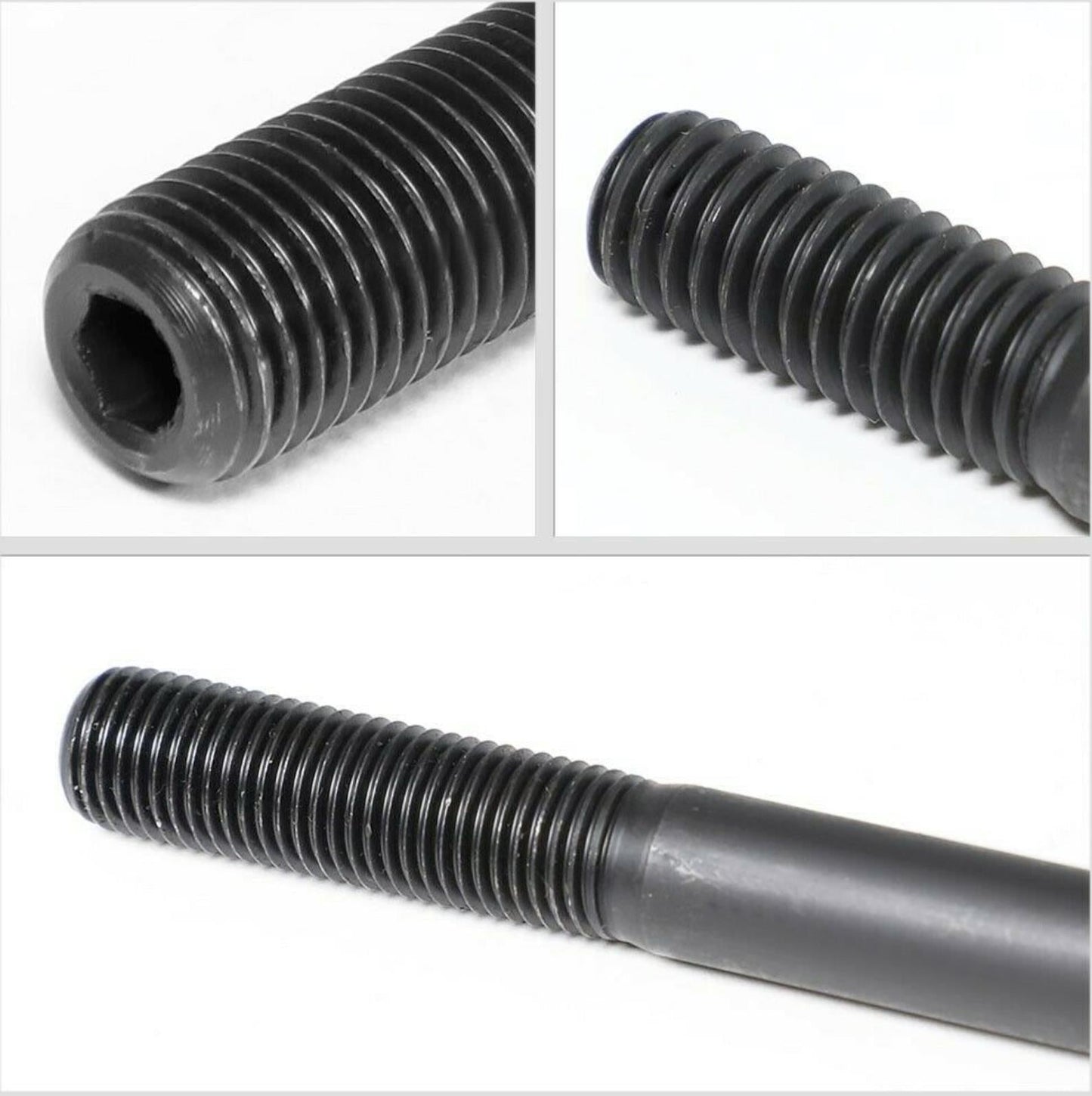 Cylinder head stud kit for Honda Prelude H22A engine by JackSpania Racing, featuring engine parts and hardware for H-series engines.