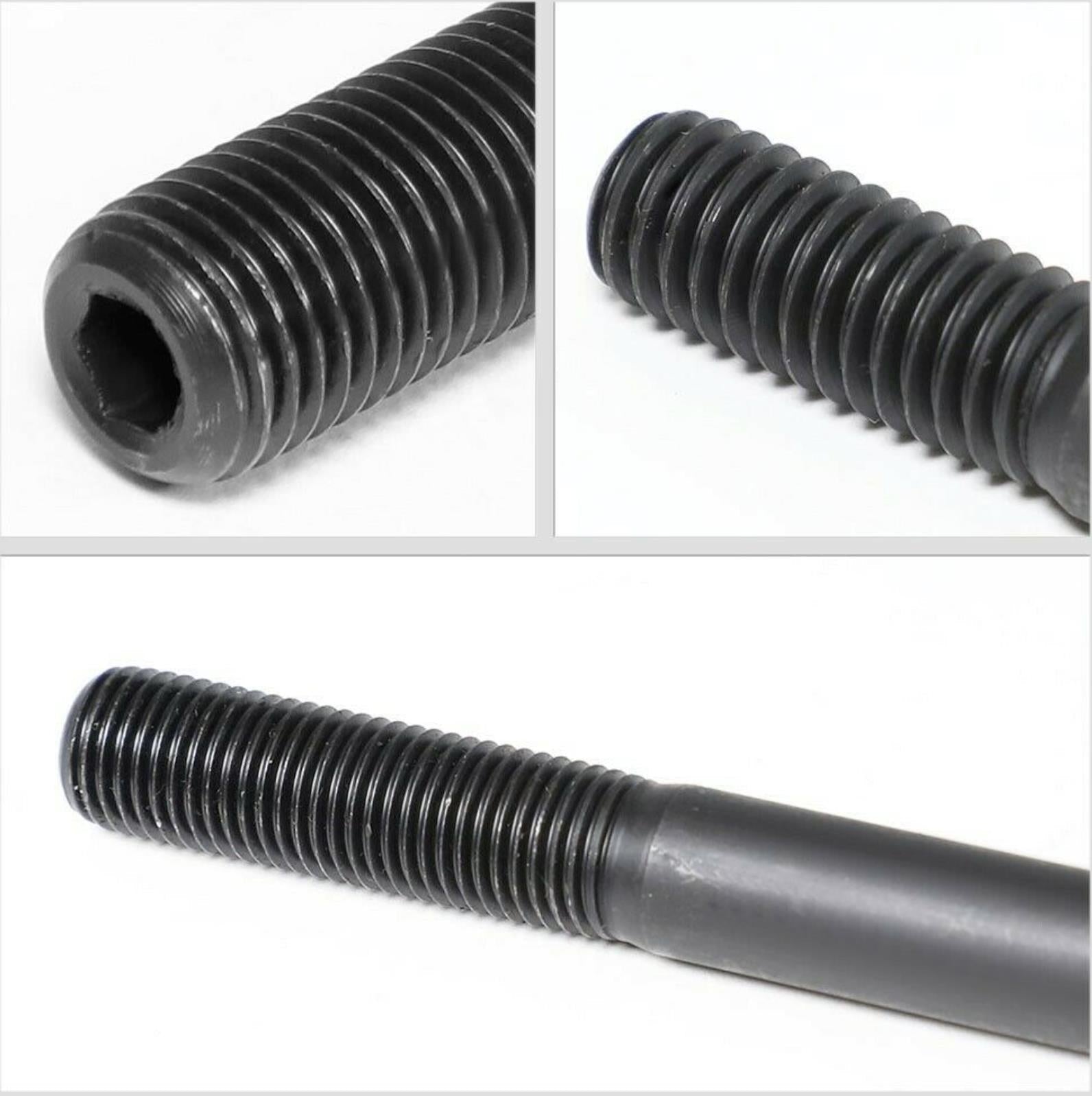 Cylinder head stud kit for Honda Prelude H22A engine by JackSpania Racing, featuring engine parts and hardware for H-series engines.