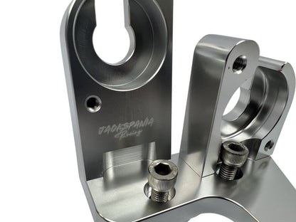 JackSpania Racing billet K swap transmission bracket for Honda Accord 06-11 Civic Si EG EK DC2 K20Z3, transmission part.