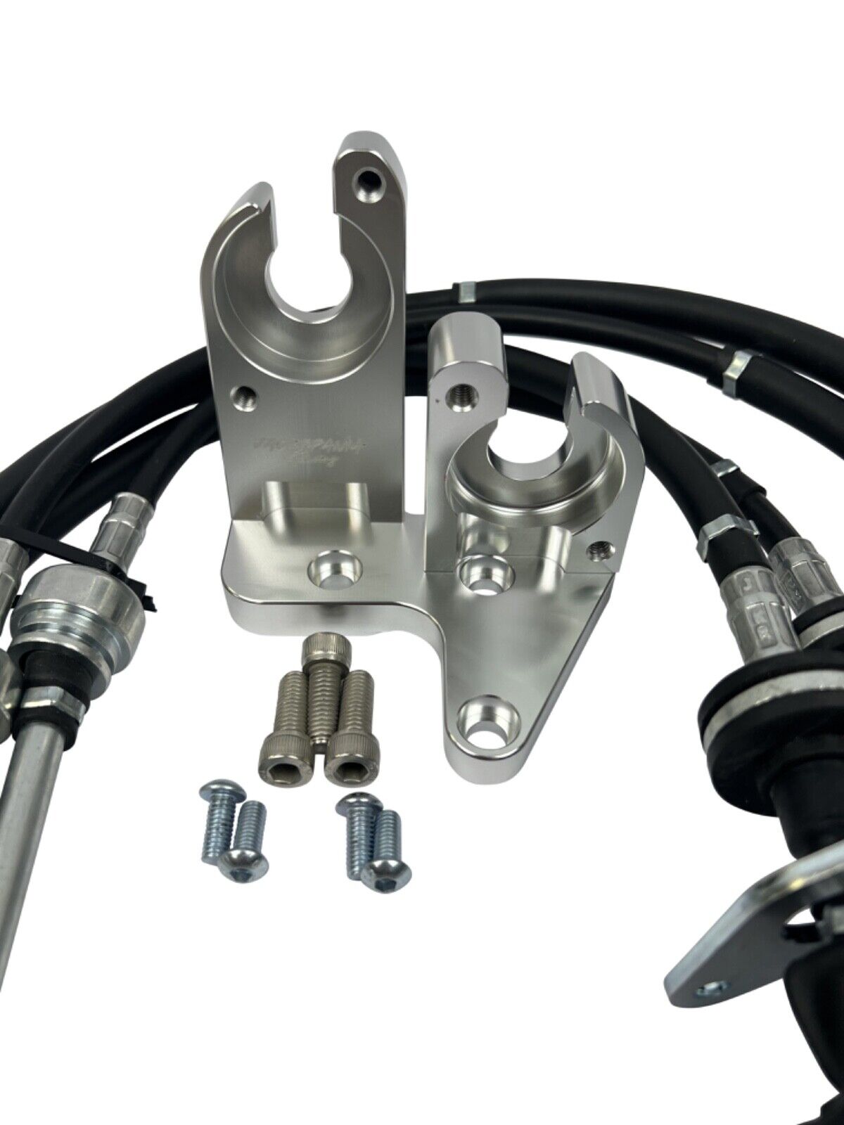 Billet K Swap Trans Bracket Shifter Cables Accord 06-11 Civic Si EG EK DC2 K20Z3 - JackSpania Racing