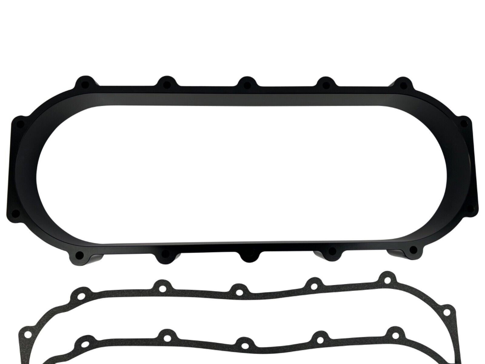JackSpania Racing billet 2L liter plenum spacer plate for Skunk2 Ultra Race intake manifolds, 90mm engine parts.