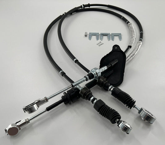 OEM Spec Street Shifter Cables Linkage for Honda Civic Si 2006-2011 by JackSpania Racing, close-up of transmission linkage components