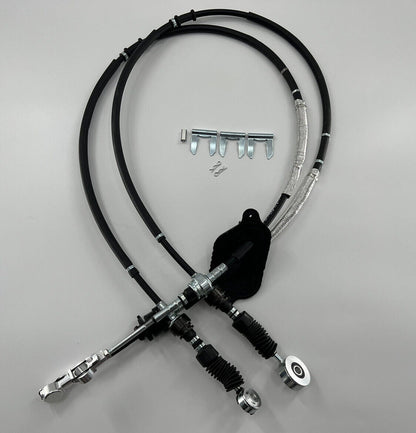 OEM Spec Street Shifter Cables Linkage for Honda Civic Si 2006-2011 by JackSpania Racing, showing transmission linkage components.
