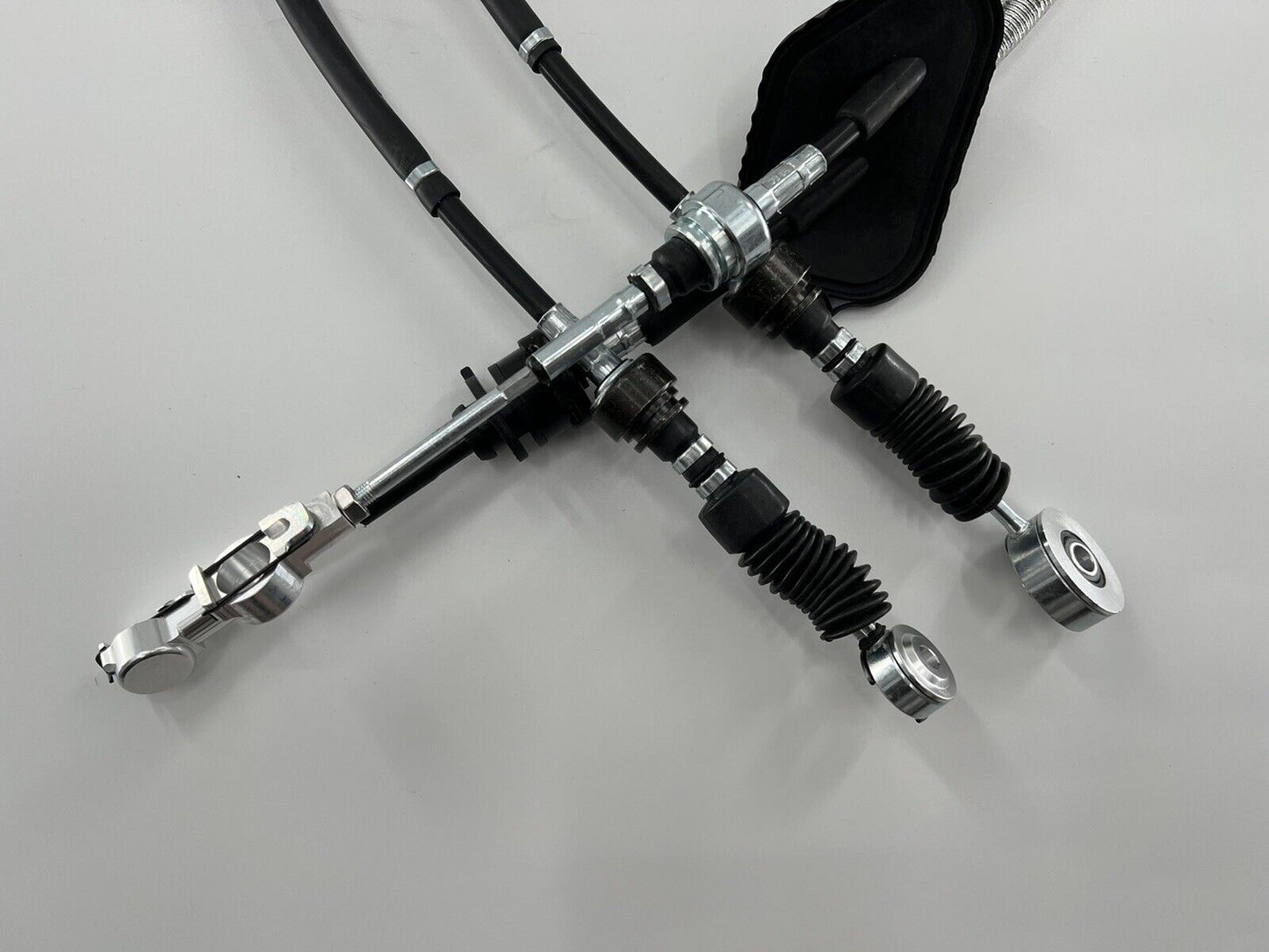 Honda Civic Si 2006-2011 OEM Spec Street Shifter Cables Linkage from JackSpania Racing, showing the metal linkage components.